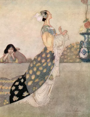She Will Pass Me By by Charles Robinson Oil Painting