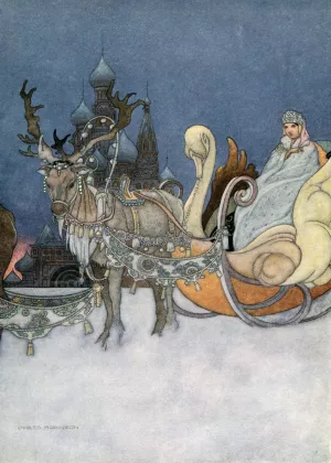 The Russian Princess by Charles Robinson Oil Painting