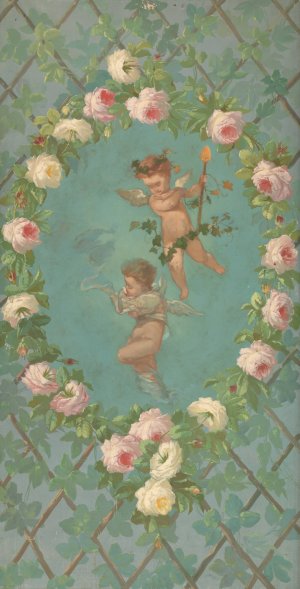 Au dessus de la porte II by Charles Rochussen Oil Painting