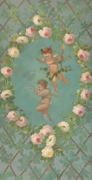 Au dessus de la porte II by Charles Rochussen Oil Painting
