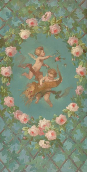 Main Product Photo of Au dessus de la porte  Painting by Charles Rochussen