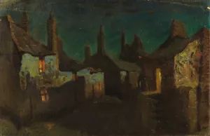 California Nocturne by Charles Rollo Peters Oil Painting
