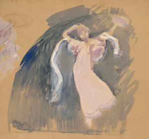 Figure Studies by Charles Sprague Pearce Oil Painting