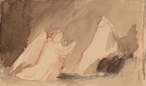 Study for a Panel VI by Charles Sprague Pearce Oil Painting