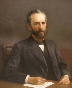 Major General Manning Ferguson Force by Charles T. Webber Oil Painting