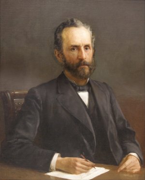 Major General Manning Ferguson Force by Charles T. Webber Oil Painting
