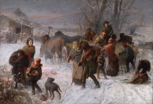 The Underground Railroad by Charles T. Webber Oil Painting