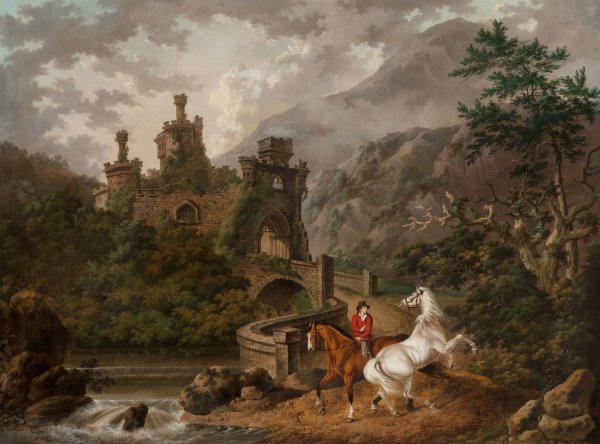 Main Product Photo of The startled stallion  Painting by Charles Townley