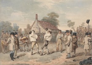 Backswords by Charles Turner Oil Painting