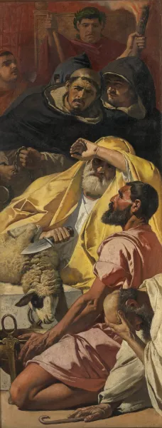 The Oppressed, the Inquisitors, the Idolaters by Charles Verlat Oil Painting