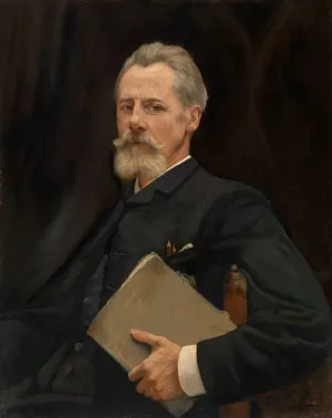 The Painter Derickx Oil painting by Charles Verlat