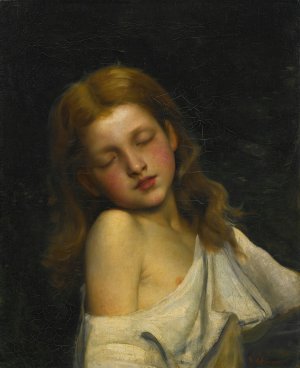 In A Dream by Charles Victor Thirion Oil Painting