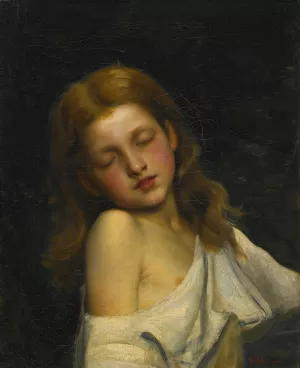 In A Dream by Charles Victor Thirion Oil Painting