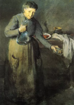 La Gigia by Charles W. Hawthorne Oil Painting