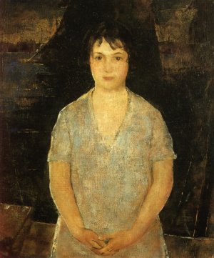 Spring Evening by Charles W. Hawthorne Oil Painting