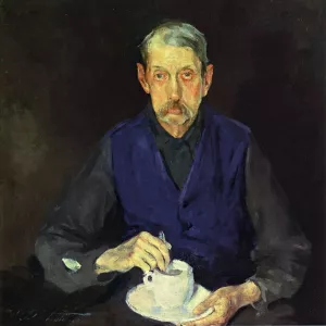 The Morning Coffee by Charles W. Hawthorne The Morning Coffee by Charles W. Hawthorne Oil Painting