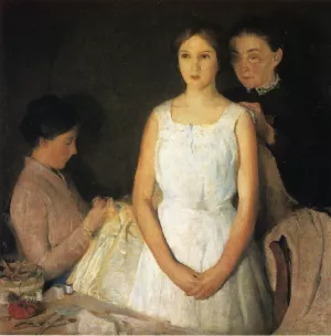 The Trousseau by Charles W. Hawthorne Oil Painting