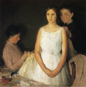 The Trousseau Oil painting by Charles W. Hawthorne