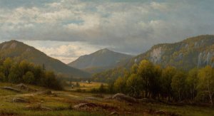 Catskill Vista by Charles W. Knapp Oil Painting
