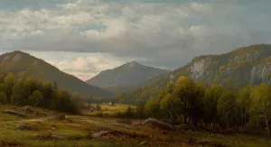 Catskill Vista by Charles W. Knapp Oil Painting
