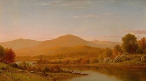 The White Mountains by Charles W. Knapp Oil Painting