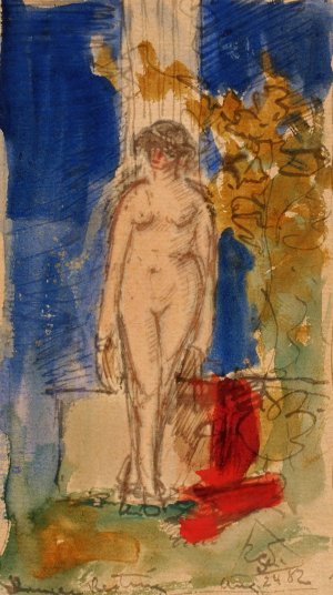 Dancer Resting by Charles Walter Stetson Oil Painting