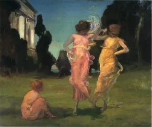 May Dance Oil painting by Charles Walter Stetson