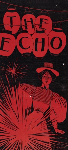 The echo, New York, June 15th and July 1st, 1896 by Charles Warde Traver Oil Painting