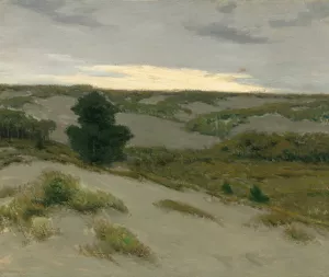 The Gray Dunes, Belgium by Charles Warren Eaton Oil Painting