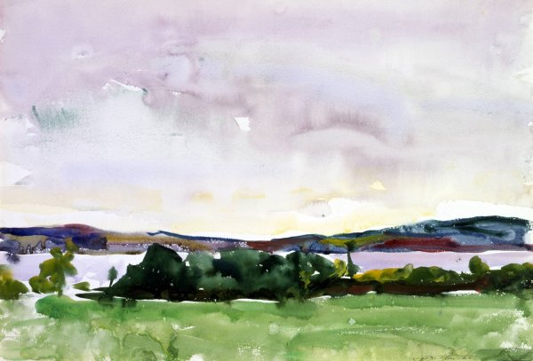 Main Product Photo of New Hampshire Lake-Raymond  Painting by Charles Webster Hawthorne
