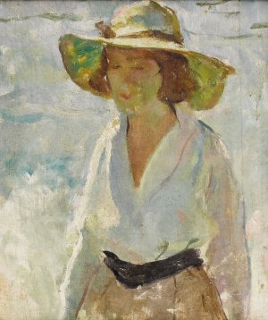 Untitled by Charles Webster Hawthorne Oil Painting