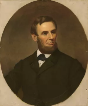 Abraham Lincoln by Charles Wesley Jarvis Oil Painting