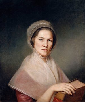 Eleanor Miller by Charles Willson Peale Oil Painting