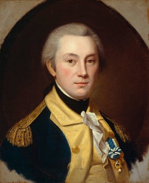 General William North by Charles Willson Peale Oil Painting