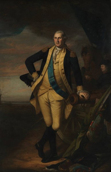 George Washington  by Charles Willson Peale - Hand-Painted Oil Painting Reproduction