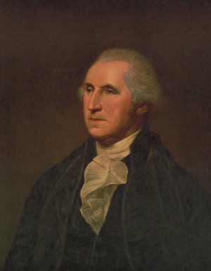 George Washington by Charles Willson Peale Oil Painting