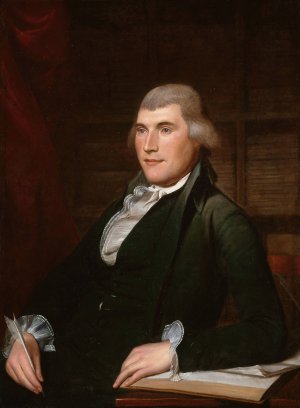 John Nicholson by Charles Willson Peale Oil Painting