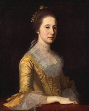 Margaret Strachan by Charles Willson Peale Oil Painting