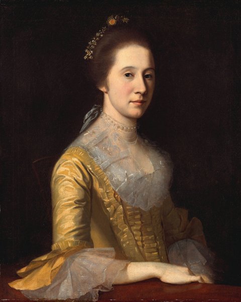 Margaret Strachan  by Charles Willson Peale - Hand-Painted Oil Painting Reproduction
