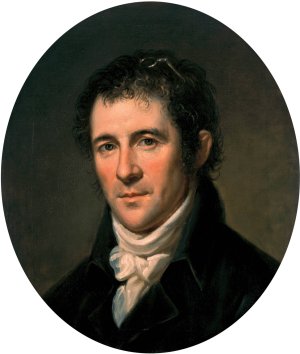 Portrait of Benjamin Henry Latrobe by Charles Willson Peale Oil Painting