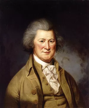 Portrait of Colonel John Cox by Charles Willson Peale Oil Painting