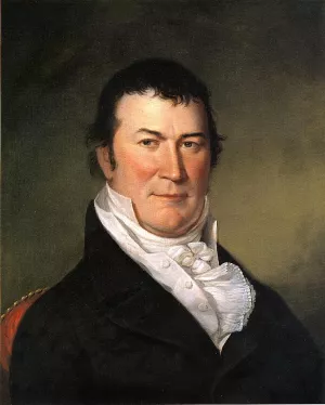 Portrait of William Harris Crawford painting by Charles Willson Peale