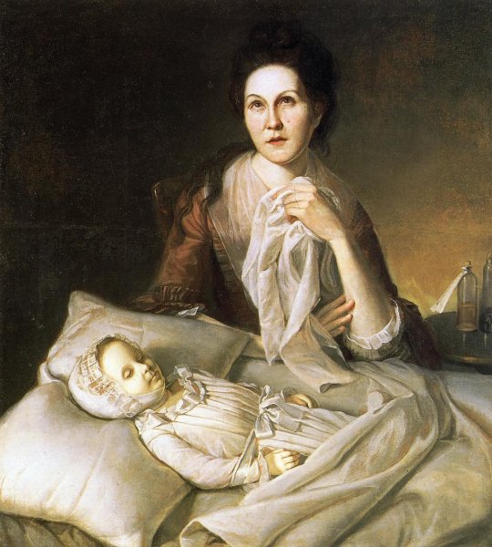 Main Product Photo of Rachel Weeping Painting by Charles Willson Peale