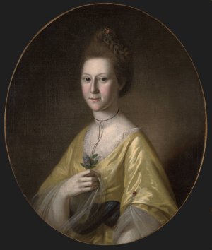 Sophia Gough Carroll by Charles Willson Peale Oil Painting