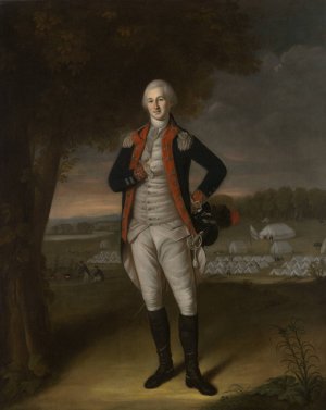 Walter Stewart by Charles Willson Peale Oil Painting