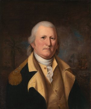 William Moultrie by Charles Willson Peale Oil Painting