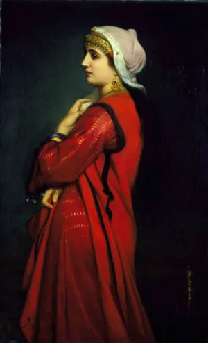An Armenian Woman painting by Charles Zacharie Landelle