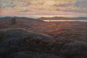 Sunlight Oil painting by Charlotte Wahlstrom