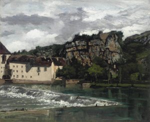 Les falaises a Launde by Cherubino Pata Oil Painting