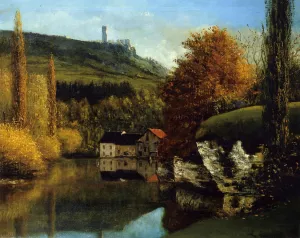 The Mirror of Scey-en-Varias by Cherubino Pata Oil Painting